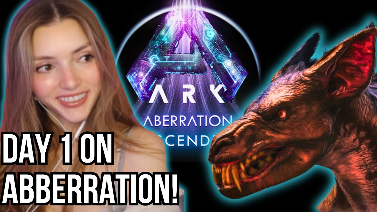My FIRST TIME EVER Playing Ark: Aberration!