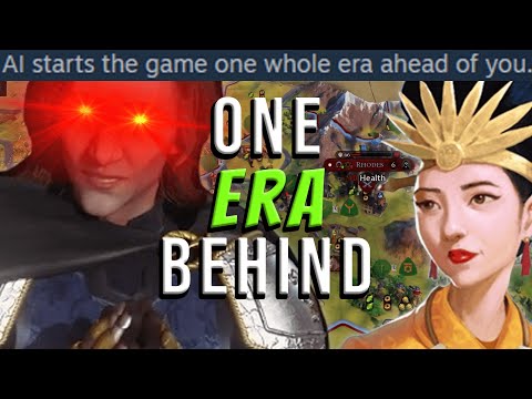 DEITY Is TOO EASY So I Played A Mod To Make The AI Start In Classical Era - Civ 6 Matthias Pt. 1