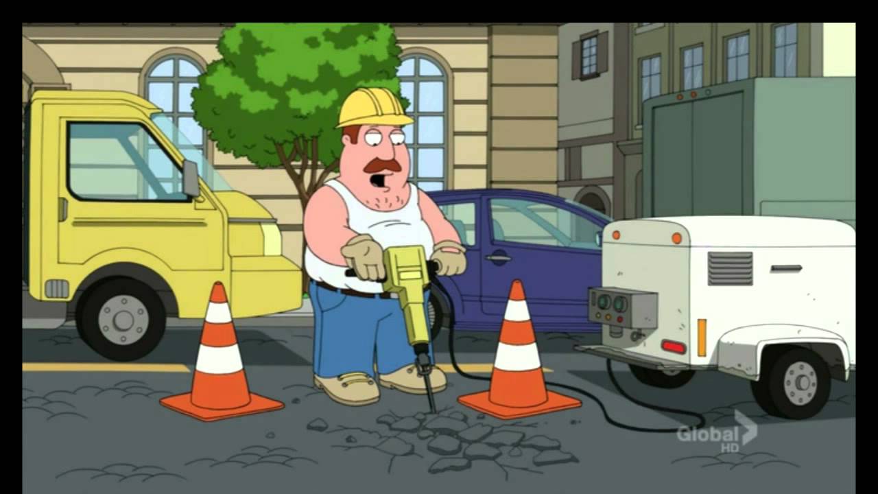 Family Guy - Jackhammer - Jacques Hammér