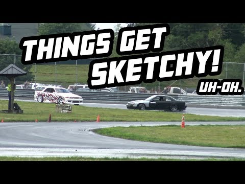Drift Competition in the rain.. LCD Street Series ROUND 2!
