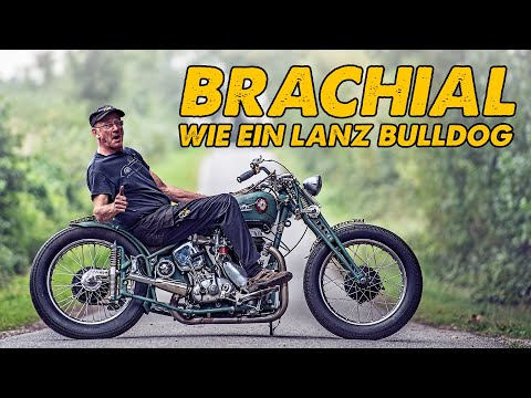 The workshop is shaking and the vehicle inspection agency is trembling! | BSA M21 riding machine ...