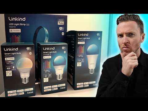 $5 Smart Bulbs that Beat Philips Hue? Linkind Matter Smart Lights