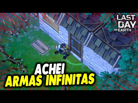 ACHEI ARMAS INFINITAS NESSA INVASÃO DUPLA - Last Day On Earth