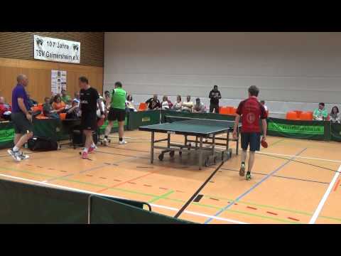Table Tennis Exhibition Saive  Jean Michel and Philippe 20150528 Gaimersheim  21