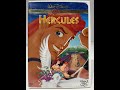Opening To Hercules DVD 2000