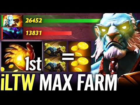 🔥 iLTW Phantom Lancer MIDAS 1st Item Fast Farm Build? — NEW META x2 NW Spectre WTF Dota 2 Pro