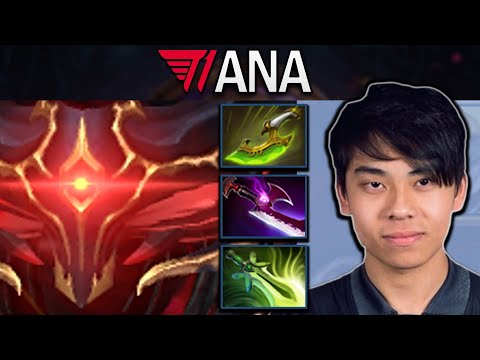Shadow Fiend Dota 2 Gameplay T1.Ana with Butterfly and Swift Blink