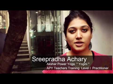 Sreepradha Achary is inviting for International Yoga Day
