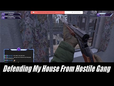 DayZ PvP Defending My House From Hostile Gang