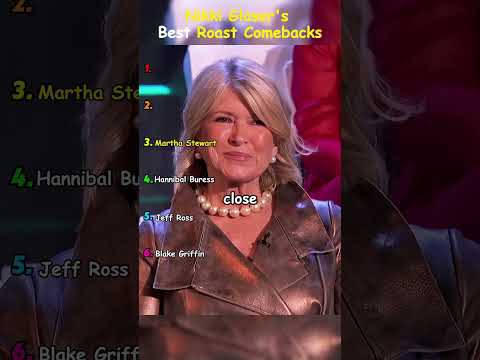 Nikki Glaser's Best Roast Comebacks#usa