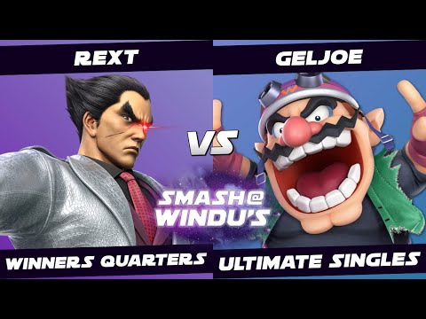 Rext (Kazuya) vs GelJoe (Wario) - Smash @ Windu's 110 - Winners Quarters SSBU