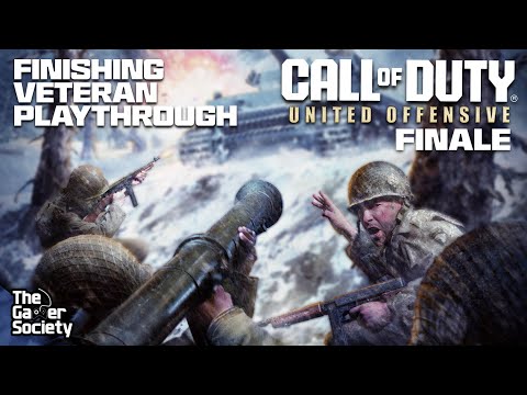COD: UNITED OFFENSIVE | FINISHING VETERAN PLAYTHROUGH - V - 5!