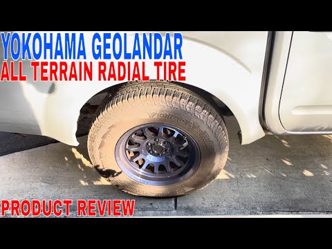 ✅  Yokohama Geolandar A:T G015 All- Terrain Radial Tire-265:70R17 113T 🔴
