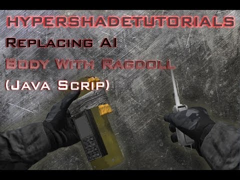 061-HyperShadeTutorials - Unity 3D  Replacing AI Body With Ragdoll (Java Scrip)
