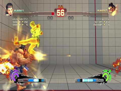 SSFIVAE:  Sakura (Sakura Saki 012) vs. E.Honda (o wa re jp)  HD