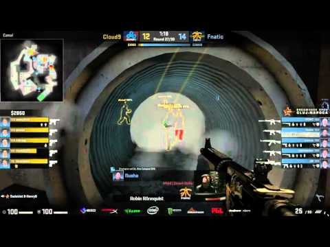 flusha ace through the smoke