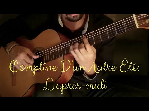 Comptine D'un Autre Été on Classical Guitar (Yann Tiersen) by Luciano Renan