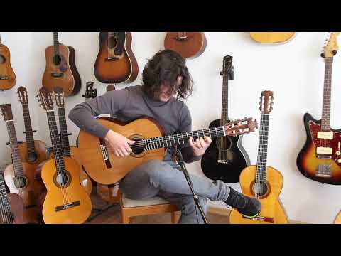 Pedro Maldonado 1982 negra - fantastic flamenco guitar - truly a piece of art, with an amazing sound