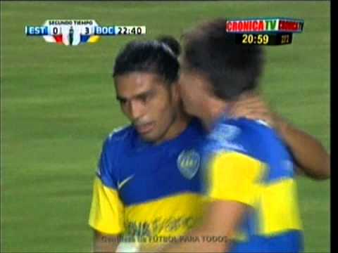 Boca 3 Estudiantes 0 Clausura 2012 Goles de Silva, Ledesma y Mouche