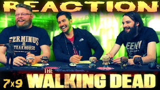 The Walking Dead 7x9 REACTION!! &quot;Rock in the Road&quot;