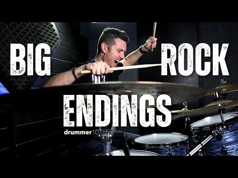 Trash Can Ending On Drums - Drum Lesson