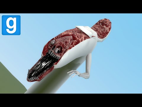 BRIDGE WORM, BUT HE'S REALLY DISTORTED - Garry's mod Sandbox