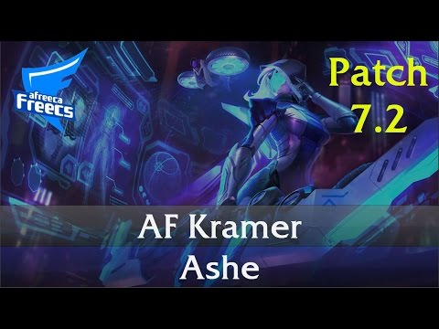 AF Kramer - Ashe Adc Gameplay Guide [Korean Challenger][Season 7][25.01.2017]