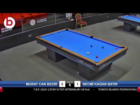 MURAT CAN BEDİR & NECMİ KAĞAN BATIR Bilardo Maçı - 