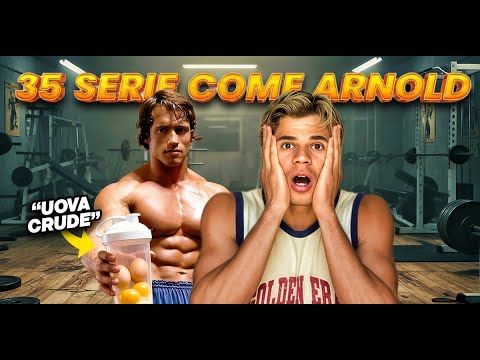 😱 I tried ARNOLD'S MOST ABSURD ROUTINE *DISGUSTING smoothie*