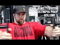 John Jewett's 2020 Olympia Prep | Volume 1