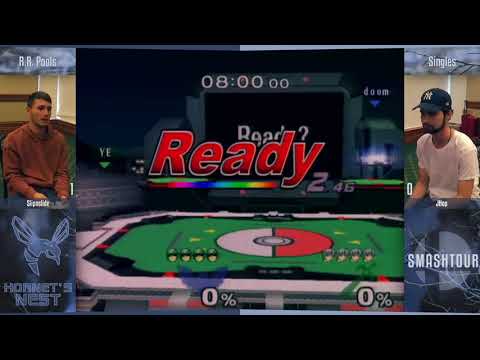 Hornet's Nest 2 Pools - Slipnslide (Luigi/Captain Falcon) vs. JHop (Marth)