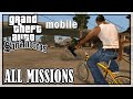 GTA San Andreas Mobile All Missions Full HD Walkthrough No Commentary