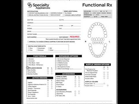 How to Fill out a Lab Slip: Bionator, Twinblock, Retainer, Hawley, Sagittal, Schwartz