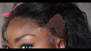 How I Reinstall An Old Frontal Wig