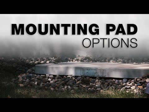 Standby Generator Mounting Pad Options | Generac Installation