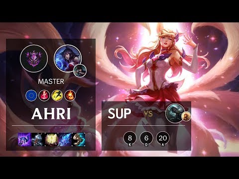 Ahri Support vs Senna - EUW Master Patch 10.11