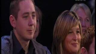Kev and Fi on the late late show 2009