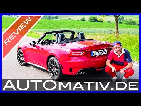 Abarth 124 Spider im Fahrbericht und Test: Alltag, Landstraße & Rennstrecke