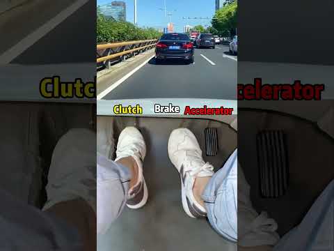 Be sure to step on the brakes correctly when braking suddenly! #driving #car #tips #manual #carsoft