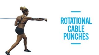 Cable Rotational Punch exercise video thumbnail