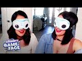 Nikki Brie Bella Bump Heads LITERALLY Celebrity Game Face E