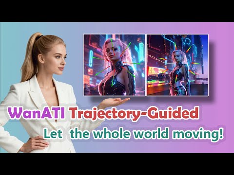 WanATI Tutorial:AI Animation REVOLUTION! Animate Anything Just by Drawing Lines in ComfyUI