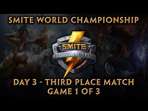 Smite World Championship: Day 3, Third Place Match (Game 1 of 3)
