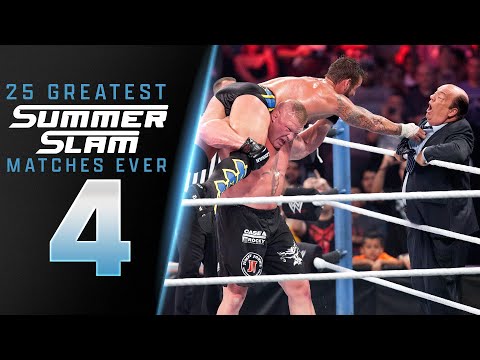 FULL MATCH: CM Punk vs. Brock Lesnar | No Disqualification Match: SummerSlam 2013