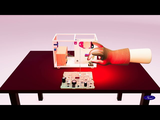 Assemble circuit of voltage stabilizer and UPS 