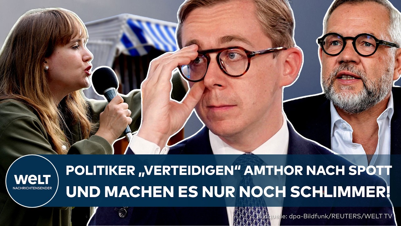 BERLIN: Politiker "verteidigen" Amthor nach Strandkorb-Spott und machen es nur noch schlimmer!