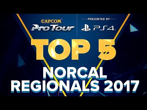 SFV: TOP 5 MOMENTS - NORCAL REGIONALS 2017 - CPT 2017