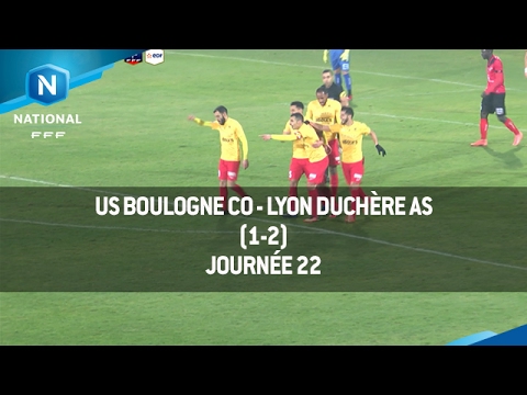 J22 : US Boulogne CO - Lyon Duchère AS, le résumé