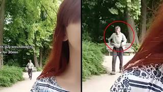 Scary Times People Recorded Their Stalker
