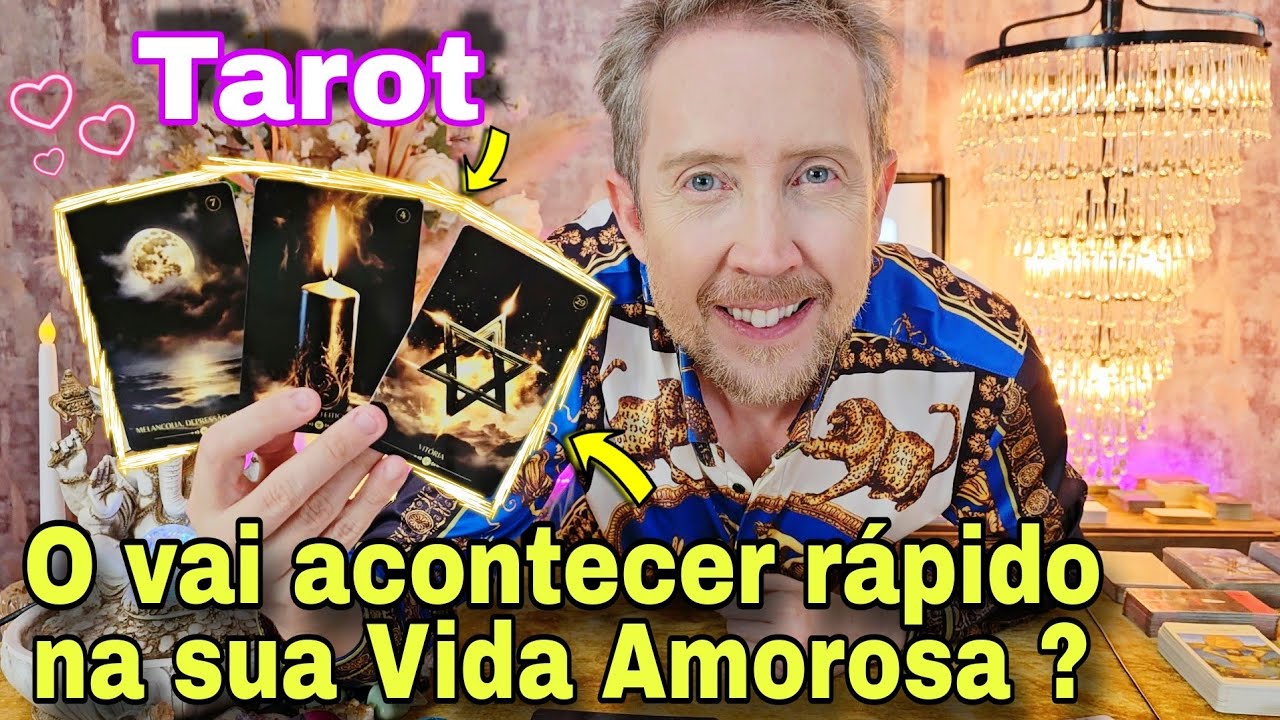 O QUE VAI ACONTECER RÁPIDO NA SUA VIDA AMOROSA ?rei do oŕaculo hoje,buba taro hoje,ele vai me procur